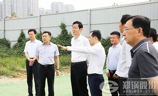 郑州市向导一行视察指导918博天堂工业园项目